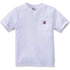 Carhartt Överdelar Carhartt Workwear Pocket Short-Sleeve T-shirt - White
