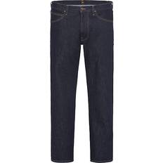 Wrangler Blåa - Herr - W34 Jeans Wrangler Lee Luke Slim Tapered Stretch Jeans - Dark Blue