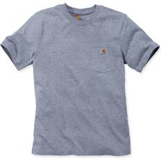 Carhartt T-shirts & Linnen Carhartt Workwear Pocket Short-Sleeve T-Shirt - Heather Gray