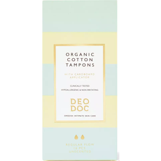 Dermatologiskt testad Tamponger DeoDoc Organic Cotton Tampons Regular 16-pack