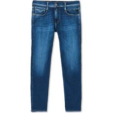 Replay Herr - W30 Byxor & Shorts Replay Anbass Original Hyperflex Re Used Jeans - Dark Blue
