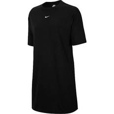 Nike Dam - Ekologiskt material Kläder Nike Sportswear Essential Dress - Black/White
