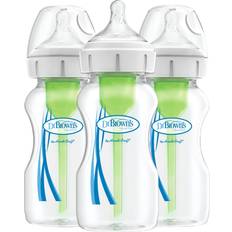 Dr. Brown's Nappflaskor Dr. Brown's Options + Wide Neck Baby Bottle 270ml 3-pack