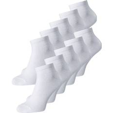 Jack & Jones Elastan/Lycra/Spandex Strumpor Jack & Jones Ankle Socks 10-pack - White