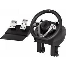 Genesis Rattar & Racingkontroller Genesis Seaborg 400 Driving Wheel (PC / Xbox One / PS4 / Switch) - Silver/Black