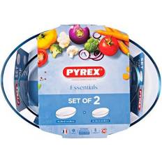 Pyrex Essentials Oval Ugnsform 2st