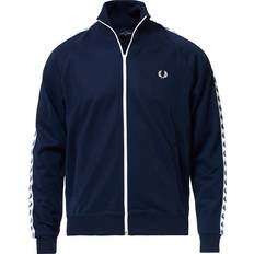 Fred Perry Jackor Fred Perry Taped Track Jacket - Carbon Blue
