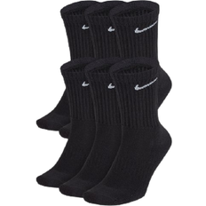 Bomull - Unisex Kläder Nike Everyday Cushioned Training Socks 6-pack - Black/White