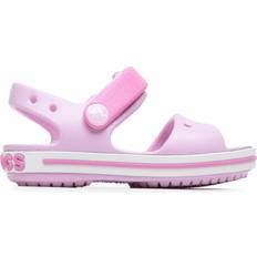 Crocs Rosa Sandaler Crocs Kid's Crocband Sandal - Ballerina Pink