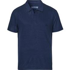 Vilebrequin Linen Jersey Polo Shirt - Navy/Blue