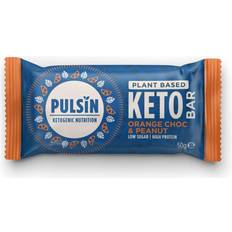 Pulsin Keto Bar Orange Choc & Peanut 50g 18 st