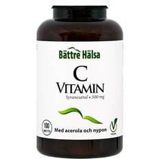 Bättre hälsa C Vitamin 500mg 100 st