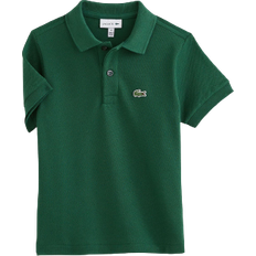 Pojkar - Softshelljackor Pikétröjor Lacoste Kid's Regular Fit Petit Piqué Polo Shirt - Green (PJ2909-00-132)