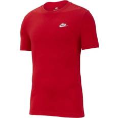 Nike Herr - Röda Överdelar Nike Sportswear Club T-shirt - University Red/White