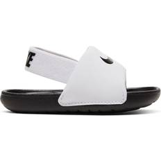 Nike Tofflor Barnskor Nike Kawa Slide TD - White/Black/White/Black