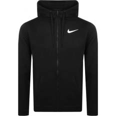 Nike Tröjor Nike Dri-Fit Full-Zip Training Hoodie Men - Black/White