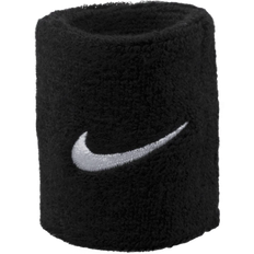Nike Dam - S Accessoarer Nike Swoosh Wristband 2-pack - Black/White