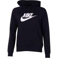 Nike 46 - Dam Överdelar Nike Sportswear Essential Hoodie - Black/White