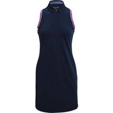Elastan/Lycra/Spandex - Träningsplagg Klänningar Under Armour Women's UA Zinger Pique Dress - Midnight Navy