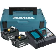 Makita Laddare - Verktygsbatterier Batterier & Laddbart Makita 2xBL1830B + DC18RC