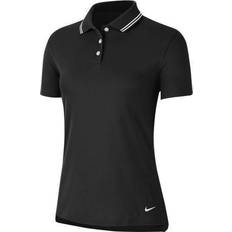 Nike Dam - Långa kjolar - Återvunnet material T-shirts & Linnen Nike Dri-FIT Victory Polo Shirt W - Black/White