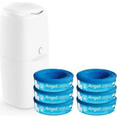 Angelcare Vita Blöjhinkar Angelcare Nappy Disposal System Value Pack with 6 Refill Cassettes