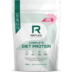 A-vitaminer - Hallon Viktkontroll & Detox Reflex Reflex Complete Diet Protein Strawberry & Raspberry 600g