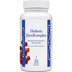 Holistic C-vitaminer Vitaminer & Mineraler Holistic Järnkomplex 90 st
