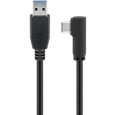 MicroConnect USB A-USB C - USB-kabel Kablar MicroConnect 90°Angled USB A - USB C 3.1 (Gen.1) 1m