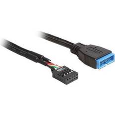 DeLock USB-kabel Kablar DeLock USB-USB M-F 3.0 0.3m