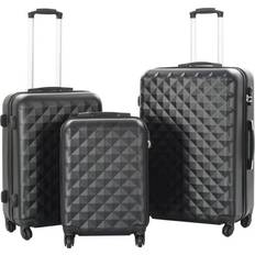 Bästa Resväskeset vidaXL Hardcase Suitcase - 3 delar