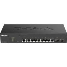 D-Link Gigabit Ethernet - PoE Switchar D-Link DGS-2000-10