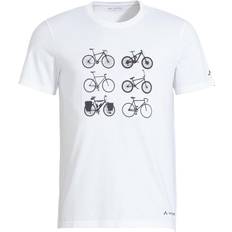 Vaude T-shirts & Linnen Vaude Cyclist V T-shirt - White