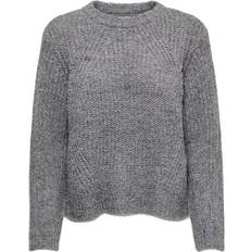 Only Long Sleeved Pullover - Grey/Medium Grey Melange