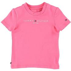 Tommy Hilfiger Bebisar Överdelar Tommy Hilfiger Baby Essential Organic Cotton T-Shirt - Exotic Pink (KN0KN01293-THJ)