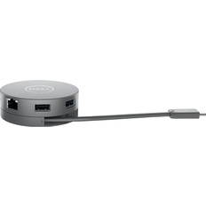 Dell Kabeladaptrar Kablar Dell DA310 USB C-DisplayPort/HDMI/VGA Adapter