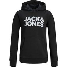 Jack & Jones Boy's Hoodie - Black/Black (12152841)