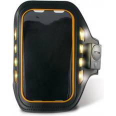 Ksix Transparent Mobiltillbehör Ksix LED Sport Armband for Smartphone upto 4"