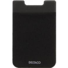 Deltaco Transparent Mobiltillbehör Deltaco Adhesive Credit Card Holder MCASE-CH001