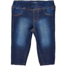 3-6M - Pojkar Byxor Minymo Jeans Power Loose Fit - Dark Blue Denim (5628-782)