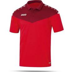 JAKO Champ 2.0 Polo Shirt Women - Red/Wine Red