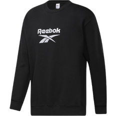 Reebok Herr - Sweatshirts Tröjor Reebok Classics Vector Crew Sweatshirt - Black