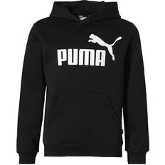 Flickor Överdelar Barnkläder Puma Kid's Essentials Big Logo Hoodie - Black (586965-01)