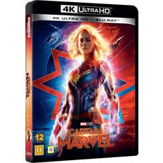 Marvel Filmer Captain Marvel (4K Ultra HD + Blu-Ray)