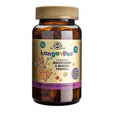 Bär - D-vitaminer Vitaminer & Mineraler Solgar Kangavites MultiVitamin & Mineral Bouncing Berry 120 st