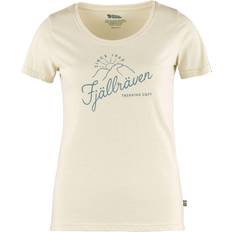 Fjällräven Dam T-shirts Fjällräven Sunrise T-Shirt W - Chalk White