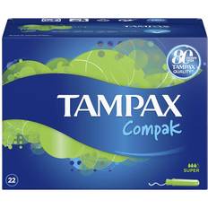 Tampax Compack Tampons Super 22-pack