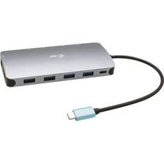 I-TEC Kabeladaptrar Kablar I-TEC USB C - DisplayPort/HDMI/USB A/RJ45/3.5mm Adapter