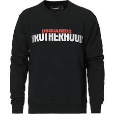 DSquared2 Herr - Sweatshirts Tröjor DSquared2 Brotherhood Cotton Sweater - Black