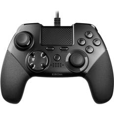 PlayStation 4 - Svarta Handkontroller Krom Kaiser Game Controller (PC/PS3/PS4) - Black